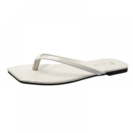 Women Square Head Clip Toe Flip Flops Fashion Wear Cross-border Beach Sandals and Slippers
Women Square Head Clip Toe Flip Flops Fashion Wear Cross-border Beach Sandals and Slippers