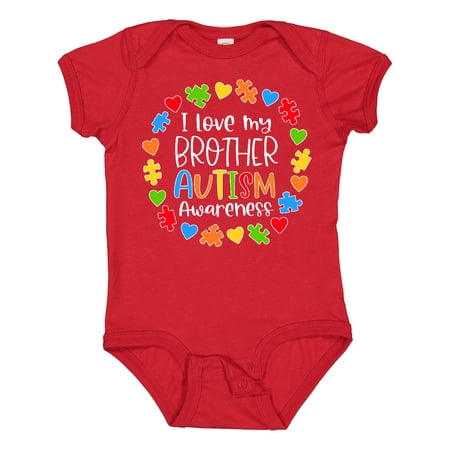 Inktastic I Love My Brother Autism Awareness Gift Baby Boy or Baby Girl Bodysuit
Inktastic I Love My Brother Autism Awareness Gift Baby Boy or Baby Girl Bodysuit