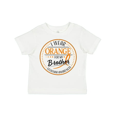 Inktastic I Wear Orange for My Brother- Leukemia Awareness Gift Toddler Boy or Toddler Girl T-Shirt
Inktastic I Wear Orange for My Brother- Leukemia Awareness Gift Toddler Boy or Toddler Girl T-Shirt