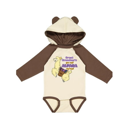 Inktastic Cute Jumping Alpaca-Great Grandma s You Say ALPACA my bags! Gift Baby Boy or Baby Girl Long Sleeve Bodysuit
Inktastic Cute Jumping Alpaca-Great Grandma s You Say ALPACA my bags! Gift Baby Boy or Baby Girl Long Sleeve Bodysuit