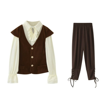 Kids Outfits Halloween Round Neck Long Sleeve Vest Coat Pants 3Pcs Peformance Kids Outfits Sets
Kids Outfits Halloween Round Neck Long Sleeve Vest Coat Pants 3Pcs Peformance Kids Outfits Sets