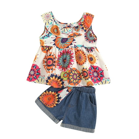 XINSHIDE Infant Flower Girls Baby Sleeveless Skirt Print Set Shorts Girls Outfitsset Baby Girl Clothes
XINSHIDE Infant Flower Girls Baby Sleeveless Skirt Print Set Shorts Girls Outfitsset Baby Girl Clothes