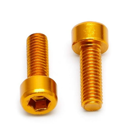 1 Pair Bike Water Bottle Cage Bolts M5 Aluminium Alloy Hex Socket Tapping Screws
1 Pair Bike Water Bottle Cage Bolts M5 Aluminium Alloy Hex Socket Tapping Screws