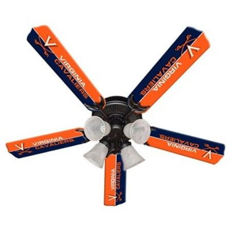 Ceiling Fan Designers New NCAA VIRGINIA CAVALIERS 52 in. Ceiling Fan