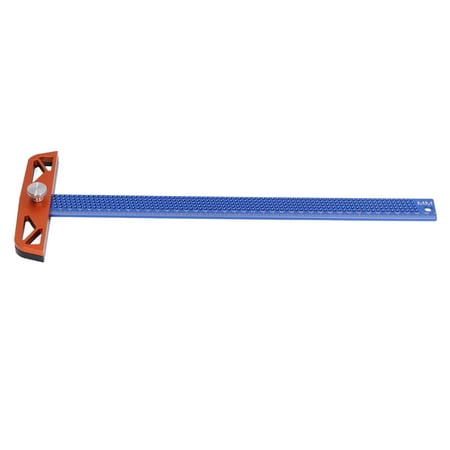 Marking Measuring T Ruler Blue Color Stable Reliable Aluminum Alloy Material 2 Backboard T Type Ruler For Woodworking T-400MM
Marking Measuring T Ruler Blue Color Stable Reliable Aluminum Alloy Material 2 Backboard T Type Ruler For Woodworking T-400MM