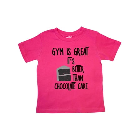 Inktastic Gym Is Great Gift Toddler Boy or Toddler Girl T-Shirt