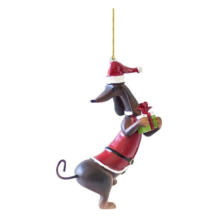 Heiheiup Dachshunds Dog Christmas Tree Ornament Christmas Tree Pendants Hanging Pendants Plush Craft For Christmas Holiday Party Home Decor Chandelier Replacement Clips
Heiheiup Dachshunds Dog Christmas Tree Ornament Christmas Tree Pendants Hanging Pendants Plush Craft For Christmas Holiday Party Home Decor Chandelier Replacement Clips