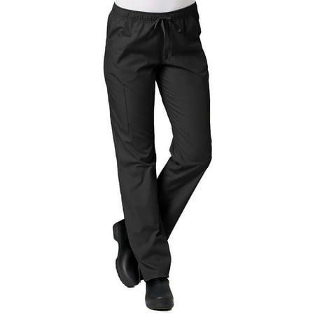 Red Panda Women s Elastic Waistband Cargo Scrub Pant