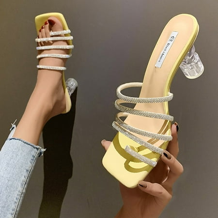 Alueeu Women s slipper Fashion Womens Casual Shoes Breathable Thick-soled Chunky High Heels Sandals
Alueeu Women s slipper Fashion Womens Casual Shoes Breathable Thick-soled Chunky High Heels Sandals