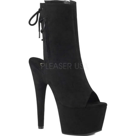 Women s Pleaser Adore 1018MF Peep Toe Bootie