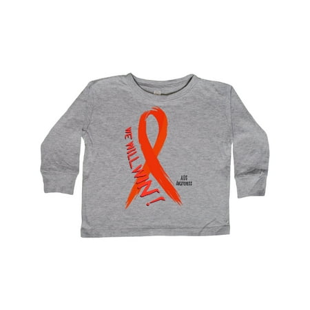 Inktastic We Will Win! AIDS Awareness with Red Ribbon Gift Toddler Boy or Toddler Girl Long Sleeve T-Shirt
Inktastic We Will Win! AIDS Awareness with Red Ribbon Gift Toddler Boy or Toddler Girl Long Sleeve T-Shirt