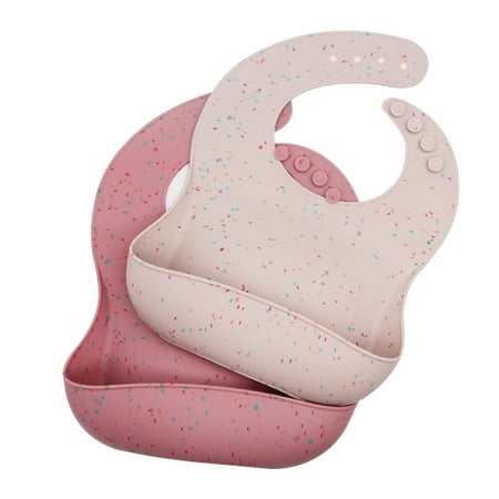 Homgreen Silicone Bibs for Babies & Toddlers Soft Waterproof Bibs with Food Catcher Pocket Adjustable Baby Feeding Bibs 2 PCS(Random color)
Homgreen Silicone Bibs for Babies & Toddlers Soft Waterproof Bibs with Food Catcher Pocket Adjustable Baby Feeding Bibs 2 PCS(Random color)
