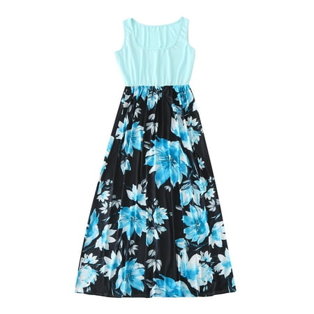 GWAABD Matching Pajamas Pants Mommy and Me Women Sleeveless Flower Maxi Dresses Family Summer Matching Set
GWAABD Matching Pajamas Pants Mommy and Me Women Sleeveless Flower Maxi Dresses Family Summer Matching Set
