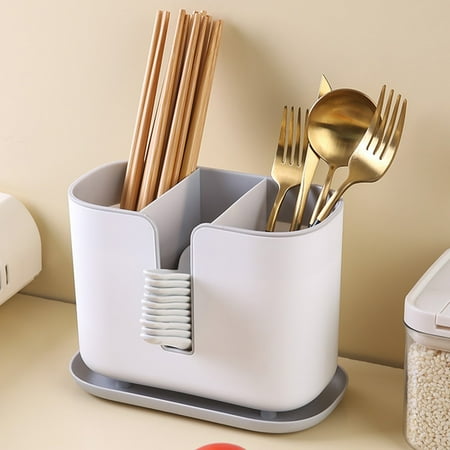 Multi-Functional Chopsticks Barrel Storage Drain Tableware Spoon Chopsticks Cage