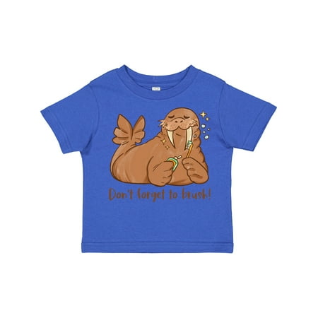 Inktastic Don t Forget to Brush Walrus Gift Toddler Boy or Toddler Girl T-Shirt
Inktastic Don t Forget to Brush Walrus Gift Toddler Boy or Toddler Girl T-Shirt