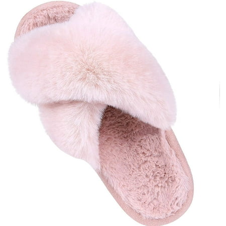 Women s Cross Band Fuzzy Slippers Fluffy Open Toe House Slippers Cozy Plush Bedroom Shoes Indoor Outdoor
Women s Cross Band Fuzzy Slippers Fluffy Open Toe House Slippers Cozy Plush Bedroom Shoes Indoor Outdoor