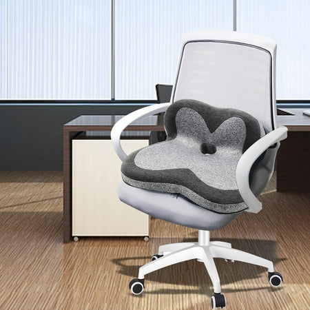 Memory Foam Seat Cushion Office Chair Cushions Chair Pad Washable Cover Cushions for Computer Desk Driving Sitting Travel Gray
Memory Foam Seat Cushion Office Chair Cushions Chair Pad Washable Cover Cushions for Computer Desk Driving Sitting Travel Gray