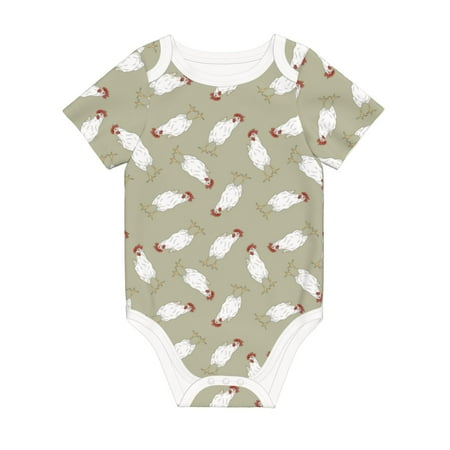 Matuu Funny Chicken for Baby Short-Sleeve Bodysuit Soft Cotton Comfortable and Breathable Perfect for Newborns and Infants
Matuu Funny Chicken for Baby Short-Sleeve Bodysuit Soft Cotton Comfortable and Breathable Perfect for Newborns and Infants