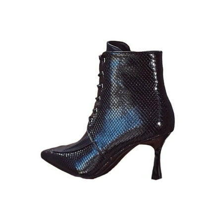 Rotosw Womens Ankle Boot Side Zip Stiletto Boots Pointed Toe Booties Casual Snaker Print Dress Bootie Shoes Walking Comfort Black 5
Rotosw Womens Ankle Boot Side Zip Stiletto Boots Pointed Toe Booties Casual Snaker Print Dress Bootie Shoes Walking Comfort Black 5