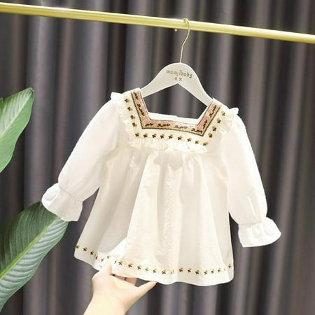 EleaEleanor New Baby Girl Princess Doll Dress Female Baby Spring Korean Girl Fresh Little Cute Doll Shirt
EleaEleanor New Baby Girl Princess Doll Dress Female Baby Spring Korean Girl Fresh Little Cute Doll Shirt