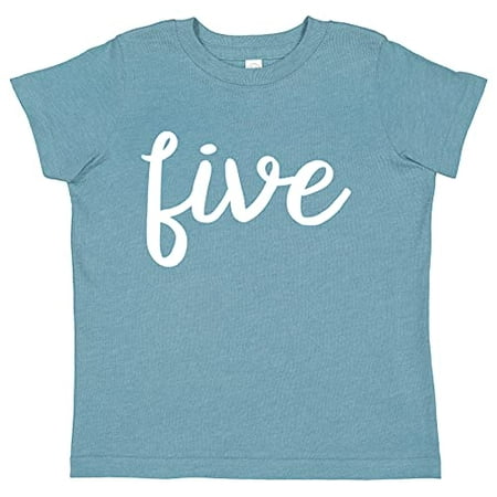 7 ate 9 Apparel Kids Five Birthday Shirt for Boys 5 Birthday Shirth Bday Fifth Shirts Light Blue Shirt
7 ate 9 Apparel Kids Five Birthday Shirt for Boys 5 Birthday Shirth Bday Fifth Shirts Light Blue Shirt