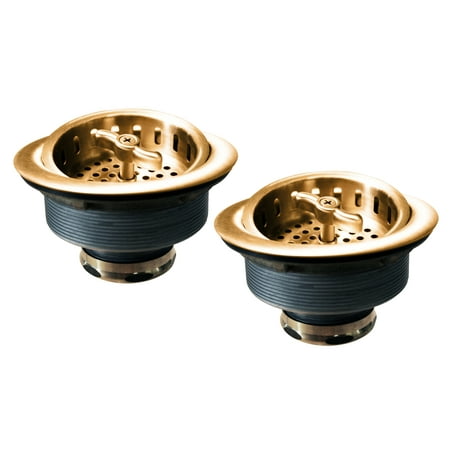 Westbrass Two Wing Nut Style Large Kitchen Basket Strainer D2135 in Antique Copper
Westbrass Two Wing Nut Style Large Kitchen Basket Strainer D2135 in Antique Copper