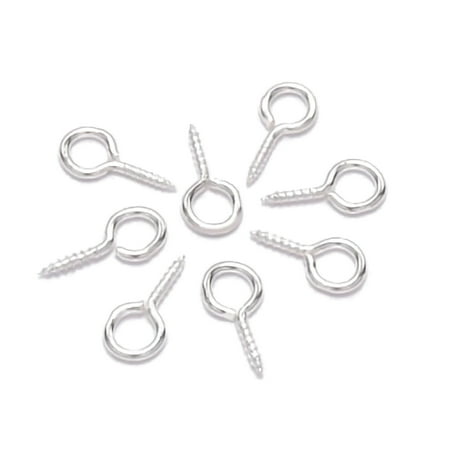 Eye Hooks Iron Material Mini Size Small Eye Hooks For Jewelry Making For DIY Crafts Silver
Eye Hooks Iron Material Mini Size Small Eye Hooks For Jewelry Making For DIY Crafts Silver
