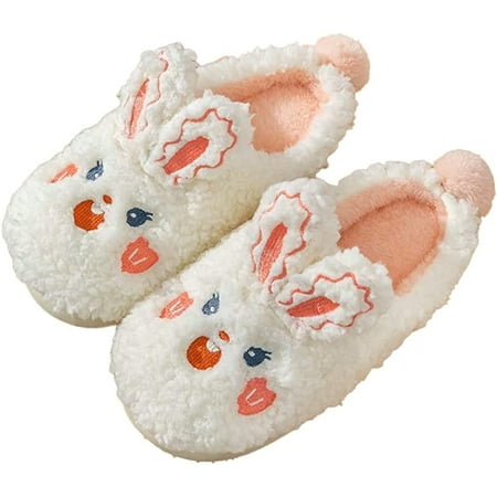 PIKADINGNIS Cute Rabbit Fluffy House Slippers for Women Girls Warm Soft Heel Cover Kawaii House Shoes Indoor Outdoor
PIKADINGNIS Cute Rabbit Fluffy House Slippers for Women Girls Warm Soft Heel Cover Kawaii House Shoes Indoor Outdoor