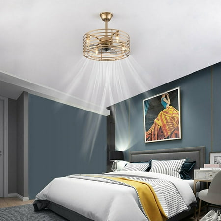 TFCFL 20 Industrial Ceiling Fan with LED Light Remote Control 3-Speed Quiet Enclosed Caged Ceiling Fan Champagne Gold Finish
TFCFL 20 Industrial Ceiling Fan with LED Light Remote Control 3-Speed Quiet Enclosed Caged Ceiling Fan Champagne Gold Finish