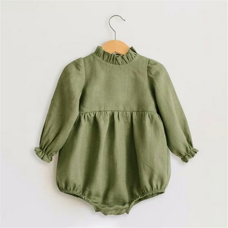 CoCopeaunt Baby Girl Rompers Long Sleeve Romper Jumpsuits Summer One-piece New Fashion 100% Organic Cotton Newborn Baby Girl Clothes 0-24M
CoCopeaunt Baby Girl Rompers Long Sleeve Romper Jumpsuits Summer One-piece New Fashion 100% Organic Cotton Newborn Baby Girl Clothes 0-24M