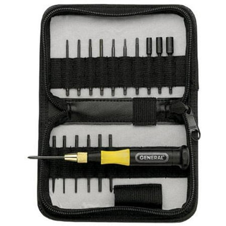 General General 63518 Precision UltraTech Multi-Bit Screwdriver Set 18 Piece