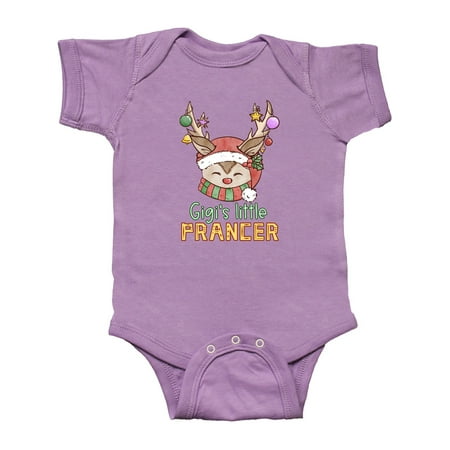Inktastic Gigi s Little Prancer Cute Reindeer with Ornaments Gift Baby Boy or Baby Girl Bodysuit
Inktastic Gigi s Little Prancer Cute Reindeer with Ornaments Gift Baby Boy or Baby Girl Bodysuit