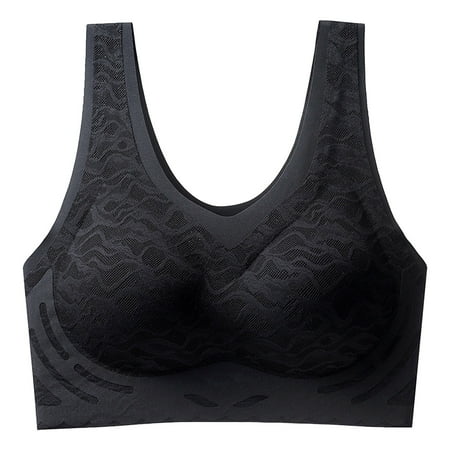 Women Thin Ice Silk Bra Comfort Bra Seamless Daily Sports Bra Beauty Back Yoga Bra With Removable Chest Pad Everyday Comfort Bralettes Underwear Lingerie
Women Thin Ice Silk Bra Comfort Bra Seamless Daily Sports Bra Beauty Back Yoga Bra With Removable Chest Pad Everyday Comfort Bralettes Underwear Lingerie
