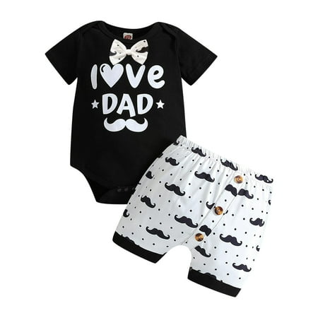 ZRBYWB Boys Girls Clothes Father S Day Short Sleeve Cartoon Letter Print Romper Tops Shorts 2Pc Outfits Clothes Cute Clothes
ZRBYWB Boys Girls Clothes Father S Day Short Sleeve Cartoon Letter Print Romper Tops Shorts 2Pc Outfits Clothes Cute Clothes