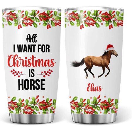 Athenstics Personalized All I Want For Christmas Is Horse Keepsake Funny Gifts For Animal Lovers Pet Owners Xmas Tree Double Wall Vacuum Insulated Tumblers 20oz
Athenstics Personalized All I Want For Christmas Is Horse Keepsake Funny Gifts For Animal Lovers Pet Owners Xmas Tree Double Wall Vacuum Insulated Tumblers 20oz