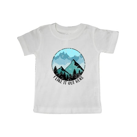 Inktastic I Like it Out Here Mountains in Blue Distressed Gift Baby Boy or Baby Girl T-Shirt
Inktastic I Like it Out Here Mountains in Blue Distressed Gift Baby Boy or Baby Girl T-Shirt