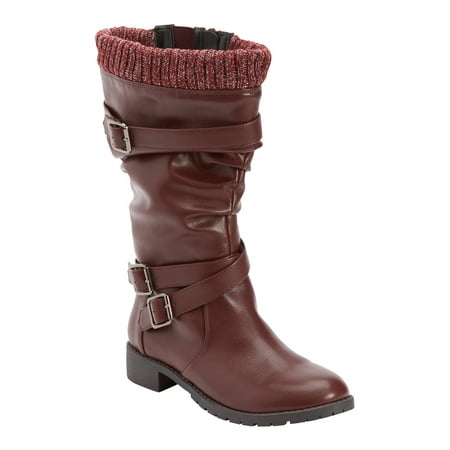 Comfortview Women s Wide Width The Eden Wide Calf Boot