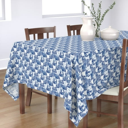 Cotton Sateen Tablecloth 70 x 108 - Christmas Village Vintage Traditional Classic French Print Custom Table Linens by Spoonflower
Cotton Sateen Tablecloth 70 x 108 - Christmas Village Vintage Traditional Classic French Print Custom Table Linens by Spoonflower