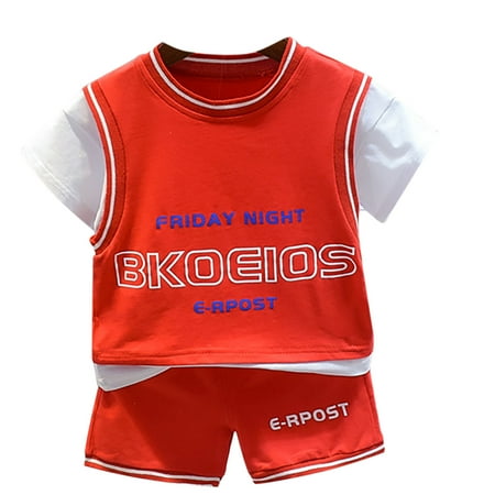 Fesfesfes Toddler Kids Baby Boy Summer casual Thread short-sleeved shorts Clothes Set
Fesfesfes Toddler Kids Baby Boy Summer casual Thread short-sleeved shorts Clothes Set