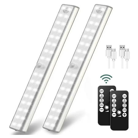 Shininglove 2 Pcs LED Closet Lights 32-LED Wireless Rechargeable Magnetic Cabinet Lighting for Closet Hallway Stairway 
Shininglove 2 Pcs LED Closet Lights 32-LED Wireless Rechargeable Magnetic Cabinet Lighting for Closet Hallway Stairway