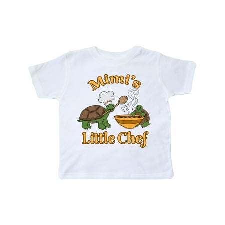 Inktastic Mimi s Little Chef with Cute Turtles Gift Toddler Boy or Toddler Girl T-Shirt
Inktastic Mimi s Little Chef with Cute Turtles Gift Toddler Boy or Toddler Girl T-Shirt