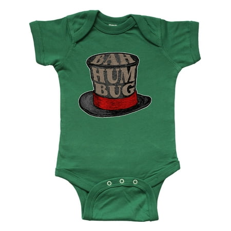 Inktastic Scrooge s Top Hat Bah Humbug Gift Baby Boy or Baby Girl Bodysuit