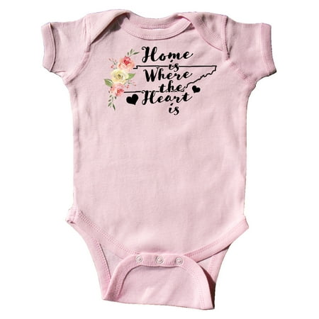 Inktastic Tennessee Home is Where The Heart is with Watercolor Floral Gift Baby Girl Bodysuit
Inktastic Tennessee Home is Where The Heart is with Watercolor Floral Gift Baby Girl Bodysuit
