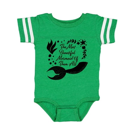 Inktastic The Most Beautiful Mermaid of Them All with Mermaid Tail Gift Baby Boy or Baby Girl Bodysuit
Inktastic The Most Beautiful Mermaid of Them All with Mermaid Tail Gift Baby Boy or Baby Girl Bodysuit