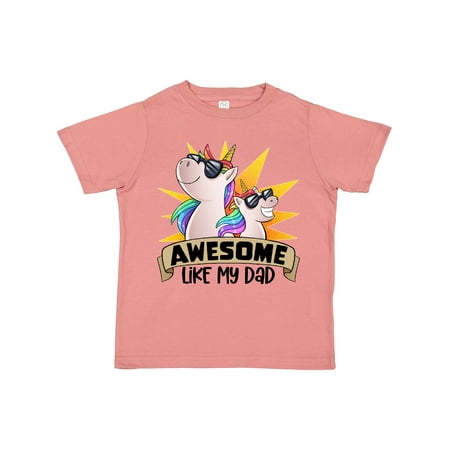 Inktastic Awesome Like My Dad Cute Unicorn Family in Sunglasses Gift Toddler Boy or Toddler Girl T-Shirt
Inktastic Awesome Like My Dad Cute Unicorn Family in Sunglasses Gift Toddler Boy or Toddler Girl T-Shirt