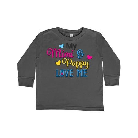 Inktastic My Mimi and Pappy Love me with Hearts Gift Toddler Boy or Toddler Girl Long Sleeve T-Shirt
Inktastic My Mimi and Pappy Love me with Hearts Gift Toddler Boy or Toddler Girl Long Sleeve T-Shirt