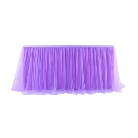 NEGJ Party Mesh Table Skirt High-End Wedding Gold-Rimmed Decoration Birthday Tulle Home Decor for 6 Foot Folding Tables Stripe Tablecloth
NEGJ Party Mesh Table Skirt High-End Wedding Gold-Rimmed Decoration Birthday Tulle Home Decor for 6 Foot Folding Tables Stripe Tablecloth