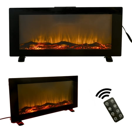 Buyweek 42 Inches Wall-Mounted Electronic Fireplace 10 Colors Backlight CSA Certification Black
Buyweek 42 Inches Wall-Mounted Electronic Fireplace 10 Colors Backlight CSA Certification Black
