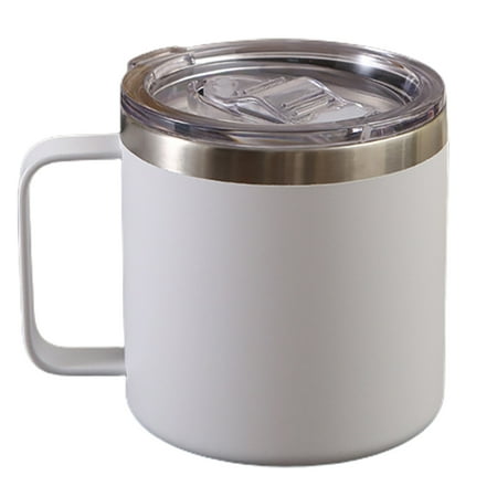 YFan 12oz Vacuum Mug Heat-resistant Leak-proof Double-layered Lidded Stainless Steel Coffee Milk Water Mug Office Supplies
YFan 12oz Vacuum Mug Heat-resistant Leak-proof Double-layered Lidded Stainless Steel Coffee Milk Water Mug Office Supplies
