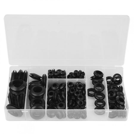 200pcs Black 3/16 \1/8 \1/4 \5/16 \3/8 \1/2 \5/8 \3/4 Rubber Grommet Sealing Ring Set
200pcs Black 3/16 \1/8 \1/4 \5/16 \3/8 \1/2 \5/8 \3/4 Rubber Grommet Sealing Ring Set